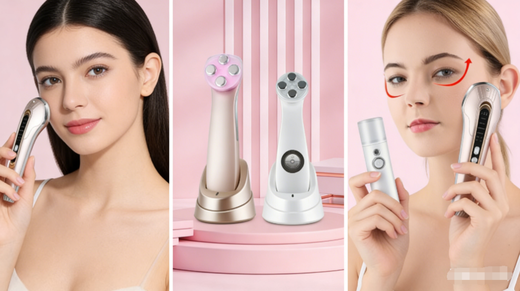 FACIAL BEAUTY INSTRUMENT
TAGS: HOME RF BEAUTY DEVICE, HOME RF BEAUTY EQUIPMENT, HOME RF BEAUTY MACHINE, RF BEAUTY DEVICE, RF BEAUTY EQUIPMENT, RF BEAUTY MACHINE