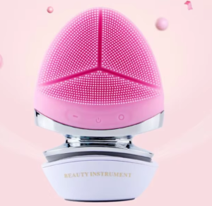 Factory direct silicone facial cleansing instrument rechargeable waterproof beauty facial cleansing brush