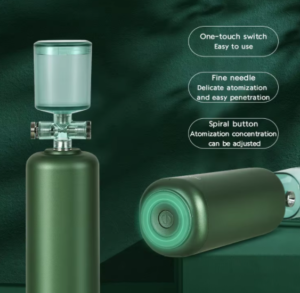 Electric Fine Water Mist Sprayer Deep Cleansing Makeup Moisturizer Facial Nano Mist Sprayer Oxygen Injector