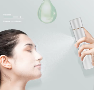 Nano Handheld USB Facial Mist Sprayer with Deep Hydrating Oxygen Jet for Household & Car Use