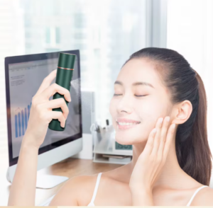 Facial Nano Ionic Steamer for Pore Care Sauna Deep Cleansing & Moisturizing-Household & Outdoor Use